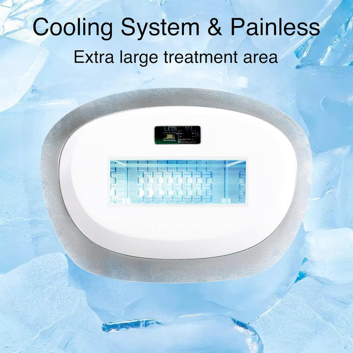 1064Nm Diode Laser Hair Removal for Women Men Skin Tone 1-6 Ice Cooling Hair Removal Wide Angle Hair Removal for Face Body Deep Skin