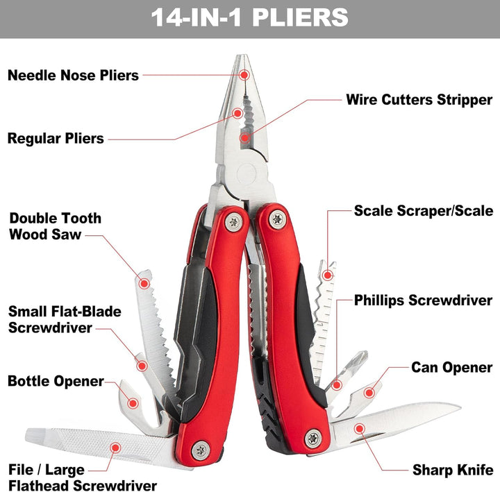 140 Piece Boat Emergency Kit 2-In-1 Waterproof First Aid Kit