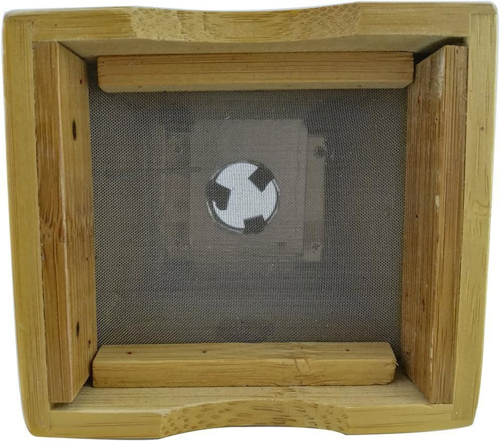 Bamboo Healing Box for Moxa Moxibustion Medicine Therapy (One Hole)