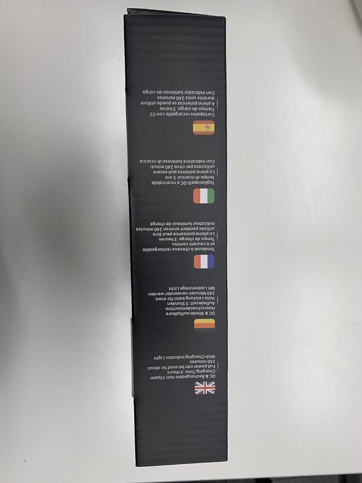 Professional Hair Clippers and Beard Trimmer for Men, Cordless Hair Trimmer Barber Clippers Hair Cutting Kit Rechargeable T-Blade Shaver Haircut Grooming Set with 10 Guide Combs Gifts for Men