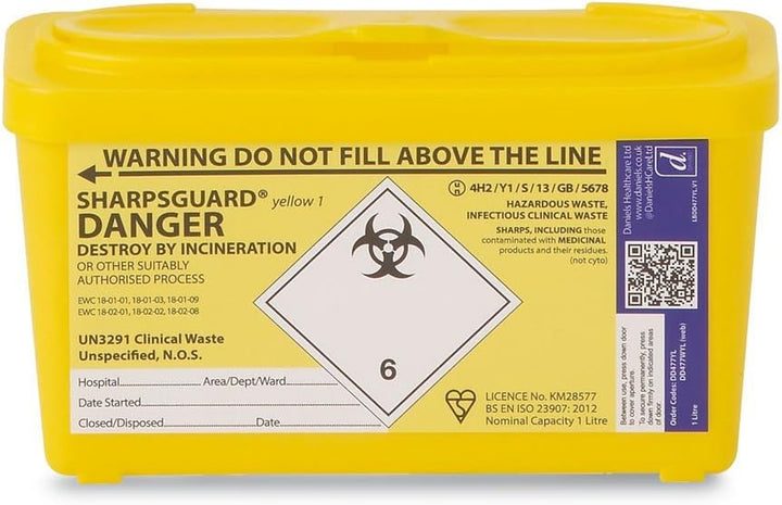 0.2 Litre Sharps Container