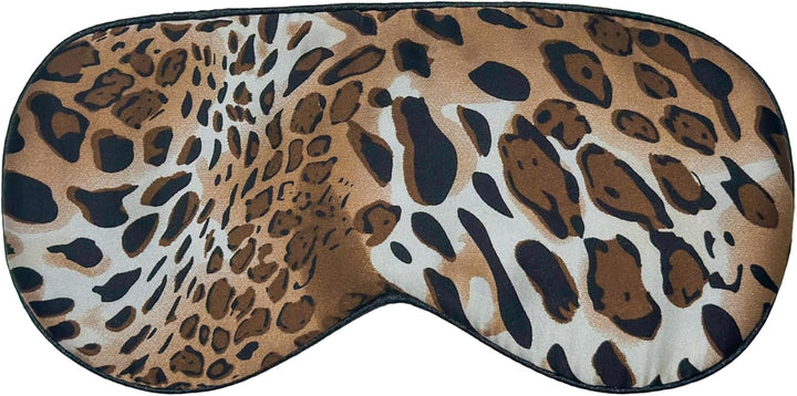 100% Silk Sleep Mask with Adjustable Strap,Comfortable and Super Soft Eye Mask Ultimate Sleeping Aid,Blindford Golden Moon