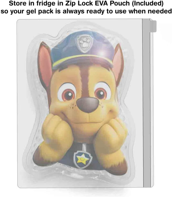 Paw Patrol Children’S Bruise Soother | Cooling Gel Pack/Ice Pack for Bumps and Bruises | Re-Usable | Cold Pack & Warm Use | Soothing, Marshall Brings Smiles Back Fast! | Made by