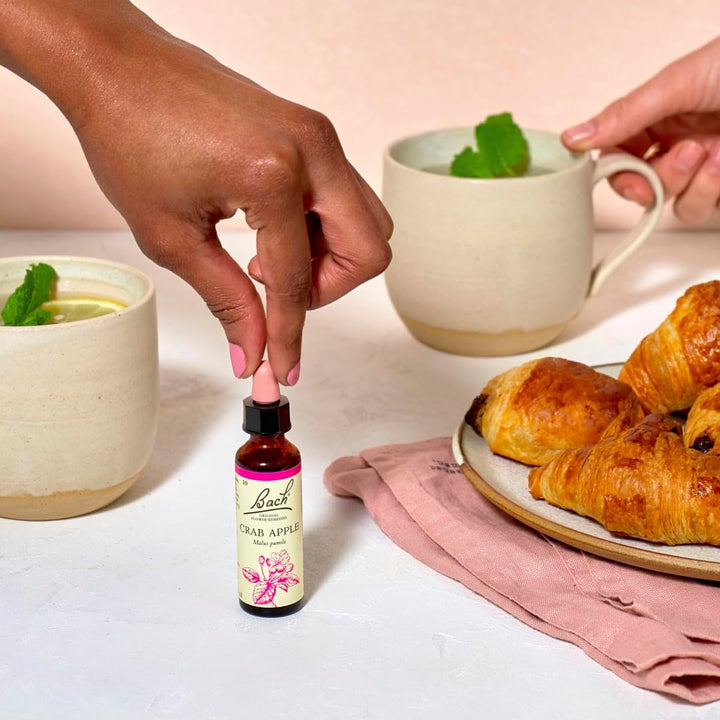 Bach Original Flower Remedies (Crab Apple) Find Joy & Hope, Accept Imperfection, Emotional Wellness, Natural Flower Essence, 20Ml