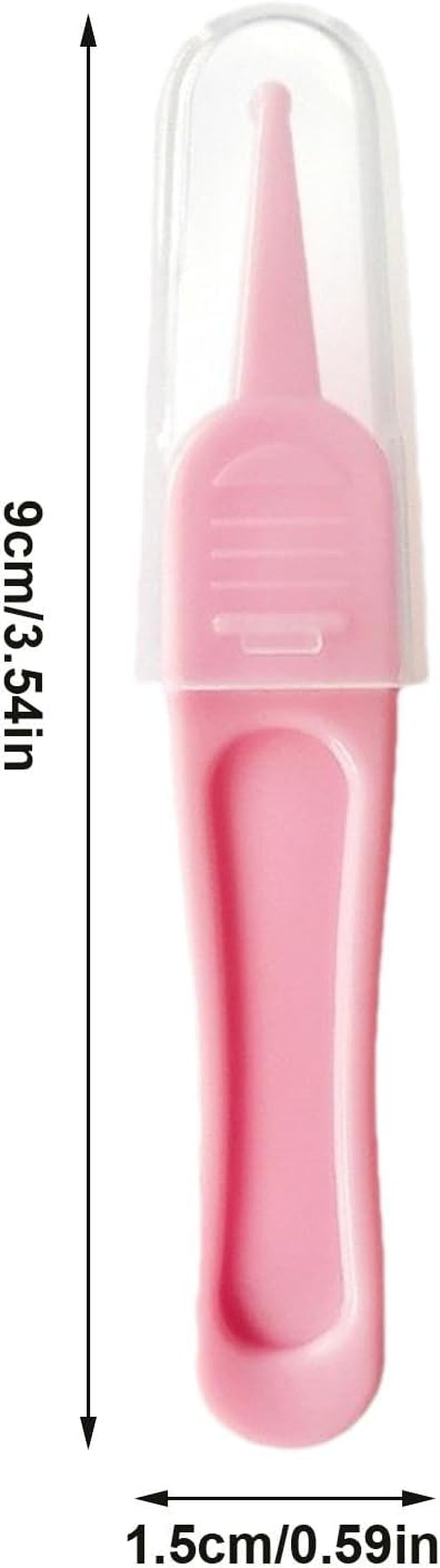 Nose Tweezers for Children, Nose Cleaning Tweezers - Nose Picker for Babies - Portable, Safe and Effective Pliers, round Pincet Cleaning Accessories Pliers for Cleaning Ear Canals And