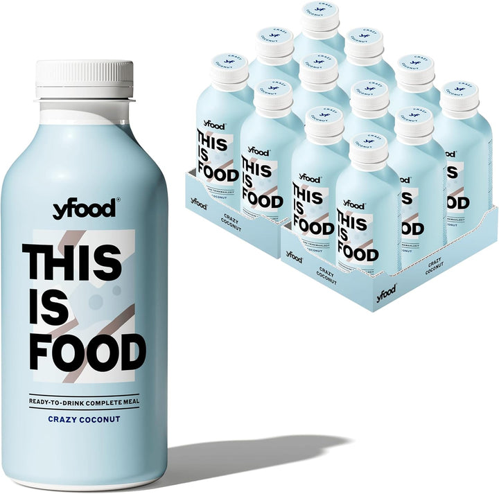 Tasterpack, Tasty Meal Replacement, THIS IS FOOD Drink, 34G Protein, 26 Vitamins and Minerals, 5 Flavour Taster Pack (5 X 500Ml)