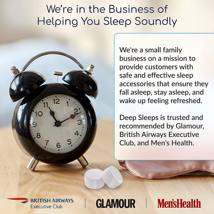 Ear Plugs for Sleep –  Premium Soft Silicone Earplugs, 8 Pair Pack, 27Db