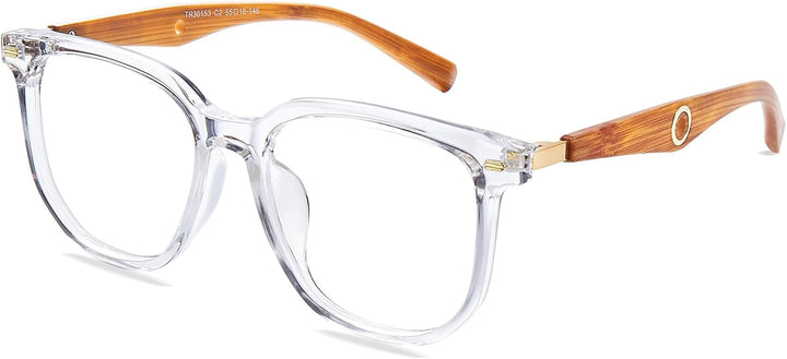 Blue Light Blocking Glasses, Computer Reading/Gaming/Tv/Phones Glasses for Women Men, anti Blue Light Glasses,Non-Prescription Lens anti Glare anti Headache Eyestrain Eyeglasses