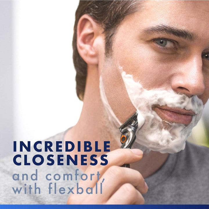 Proglide Razor for Men, 1  Razor, 9 Razor Blade Refills, Designed for a Close Shave, with Lubrastrip