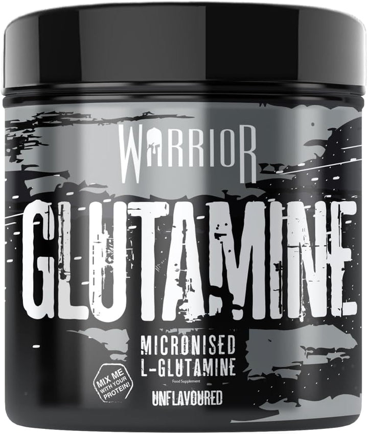 Glutamine 500G - Pure Micronised L-Glutamine Powder - Amino Acid - Muscle Growth & Recovery Supplement- Gut Health - Mix in Protein - Pre and Post Workout - 100 Servings (Unflavoured)