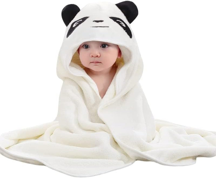 Baby Towels with Hood - Ultra Soft Hooded Baby Bath Towel, Unique Animal Design for Boy & Girl, Blue Dog