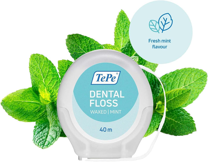 Dental Floss, Pfas Free Floss, Multiple Threads and Increase Surface for a Gentle and Efficient Cleaning between Teeth, for No to Narrow Gaps