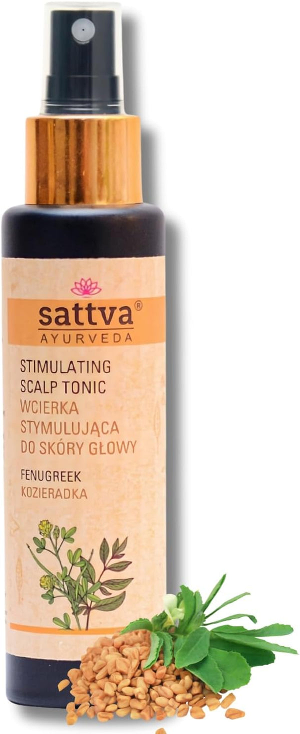 Hair Tonic Fenugreek - Promotes Hair Growth & Reduces Hair Loss, Intensive Scalp Care for Dry & Itchy Scalp, Alcohol-Free, Paraben-Free- 100 Ml