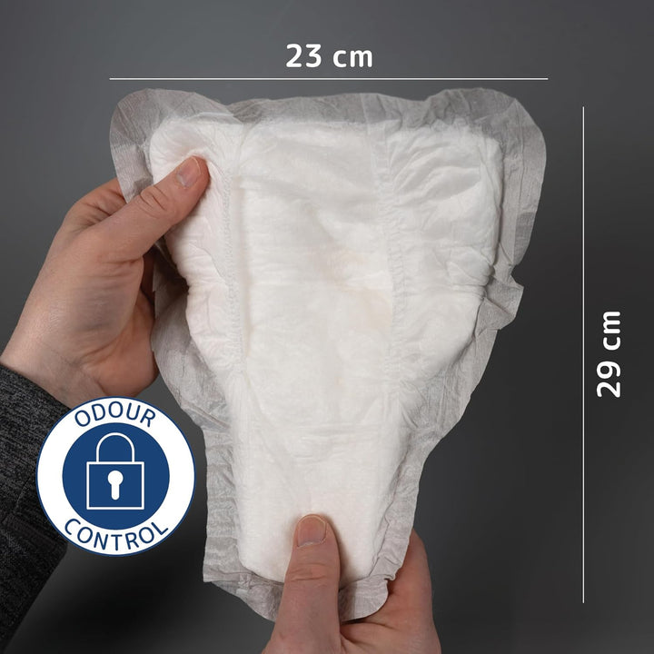 Man Formula 2 Incontinence Pads for Men, Eco-Labelled Mens Incontinence Pads, Extra Protection, Breathable & Comfortable with Fast Absorption, Discreet - 700Ml Absorbency, 15PK