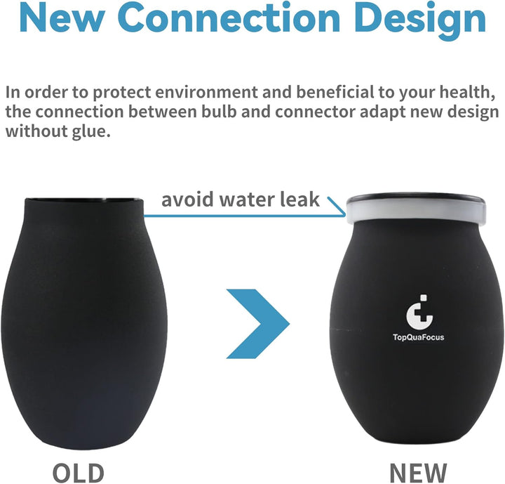 420Ml Enema Bulb Kit - Large Anal Douche Bulb, Colon Irrigation Enemas for Man Woman (Black)