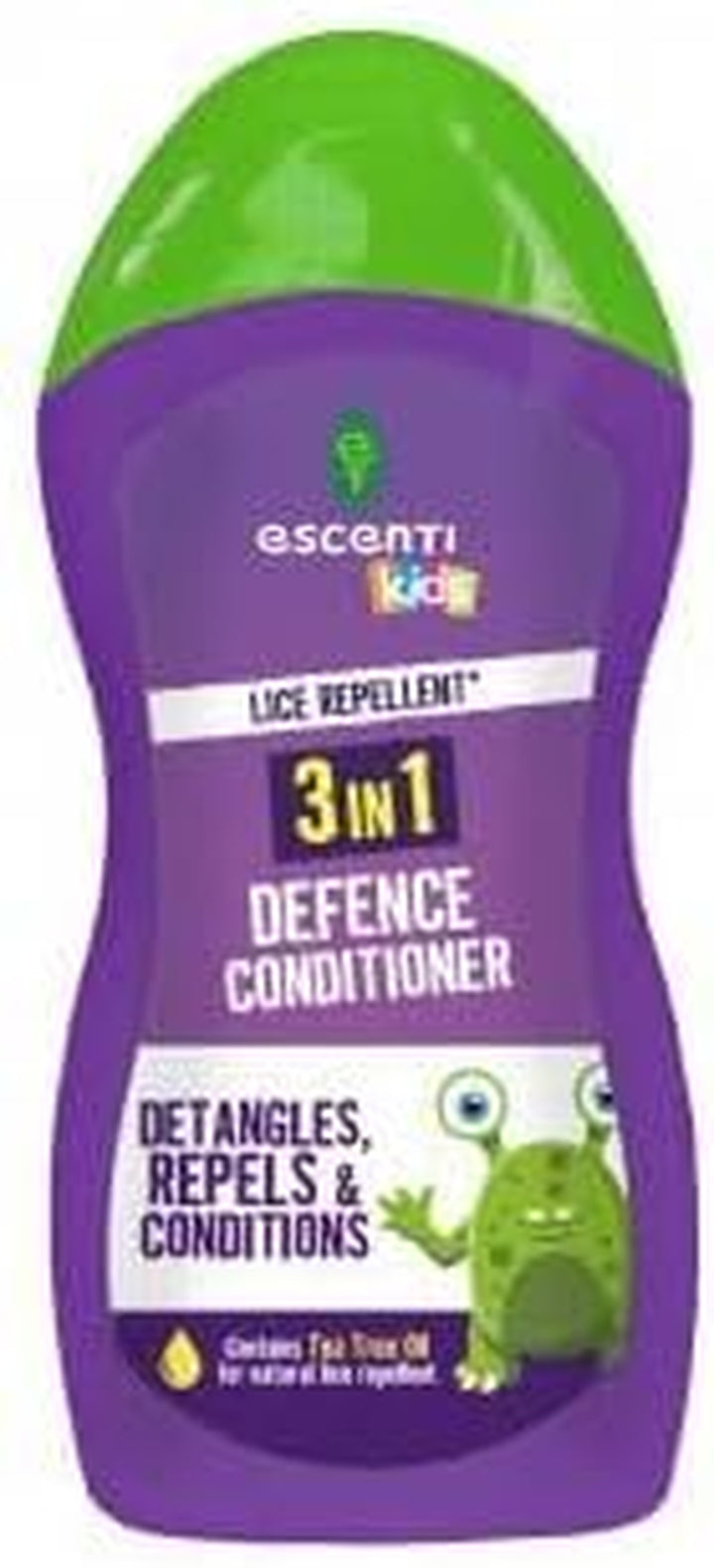 3 in 1 Head Lice Repellent Kids Shampoo & Conditioner with 8 Lice Repellent Hair Bands Included | Head Lice Repellent Defence Treatment | Contains Tea Tree for a Natural Repellent
