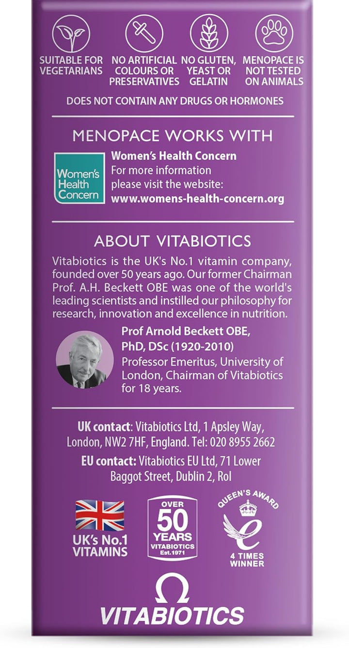 plus by  - Extra Menopause & Perimenopause Support with Sage & SOYA Isoflavones - Uk'S No.1 Menopause Supplement Brand