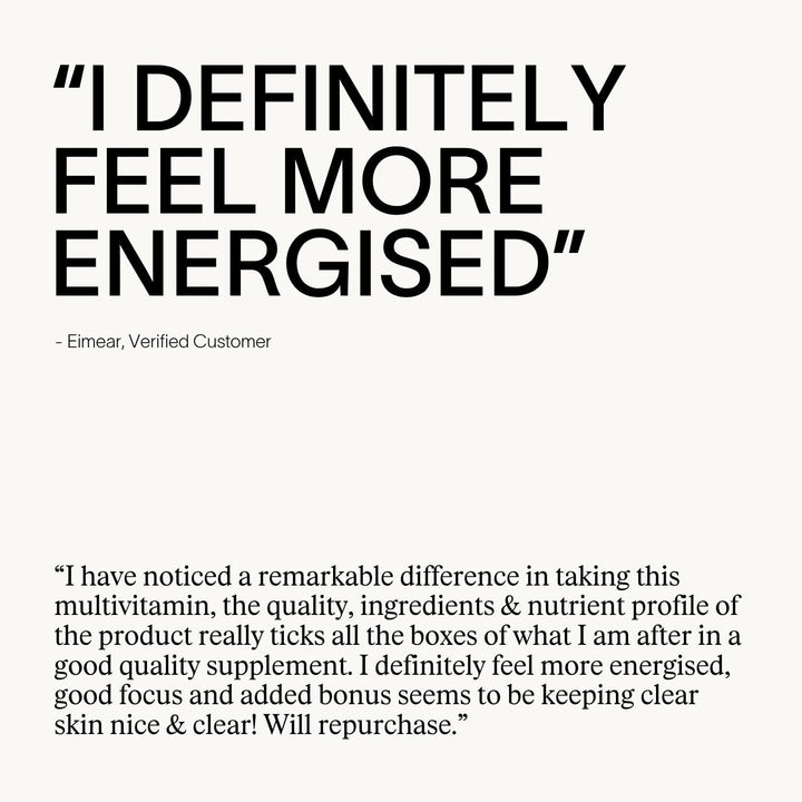 Advanced Multi Nutrient - High-Potency Daily Multivitamin with Activated B Vitamins, Magnesium, Zinc & Antioxidants - Vegan, Gluten-Free, 60 Capsules