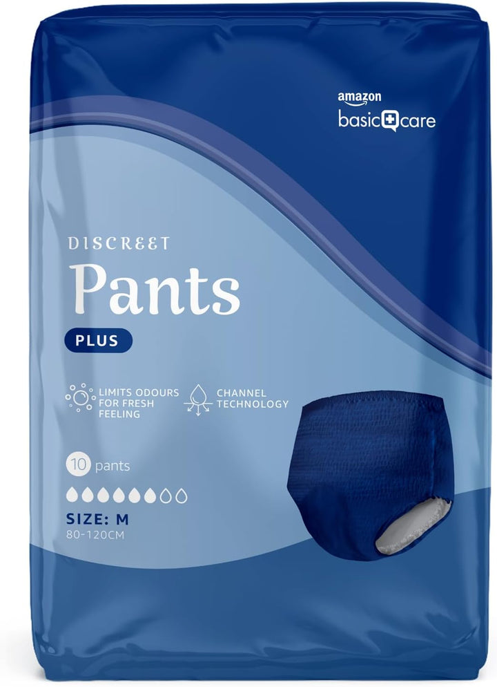 Men’S Pants plus Large, 28 Count (4 Packs of 7), Blue
