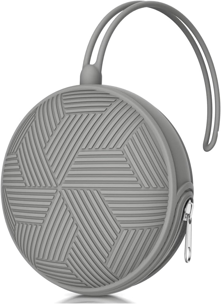 Dummy Holder Case Set,Bpa Free Silicone Pacifier Holder Pod,Dummy Storage Box,Portable Soother Pods for Baby Nappy Changing Bag Stroller,Travel,Home,Easy to Clean(Pink)