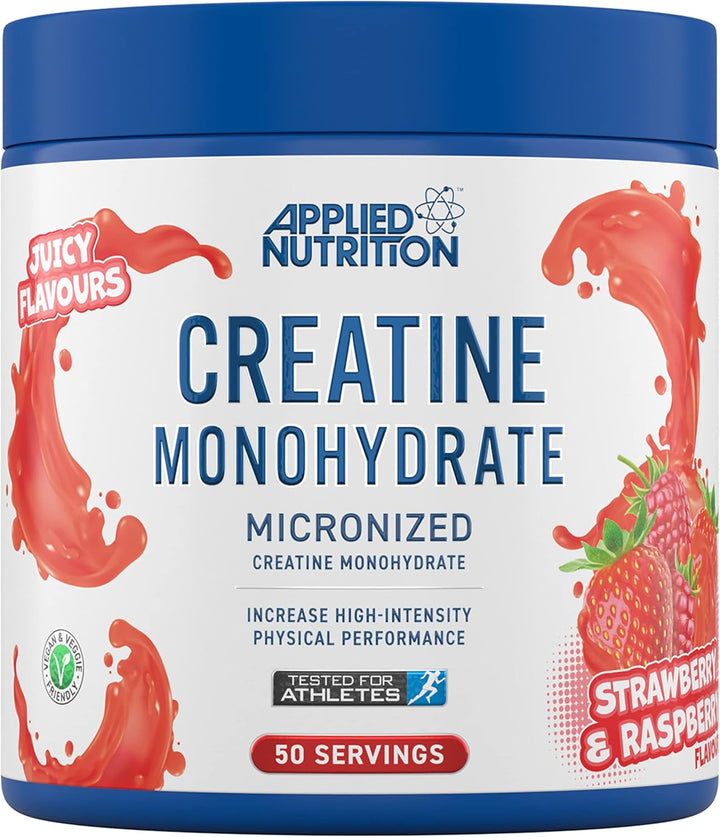Creatine Monohydrate Powder 500G – 100% Micronized Creatine – 5G per Serving – Unflavoured – Supports High-Intensity Performance – 100 Servings
