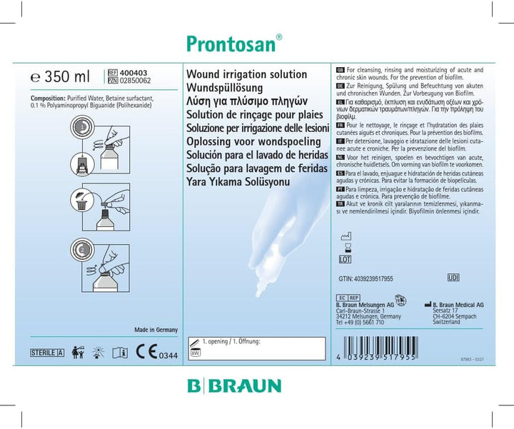 350Ml Wound Irrigation Solution