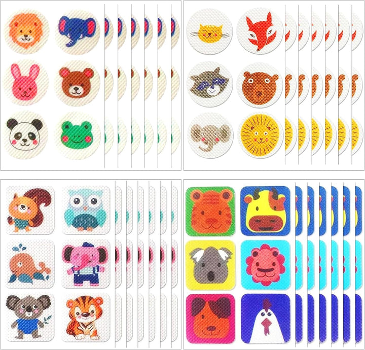 Mosquito Repellent for Children and Adults, Natural Plant Repellent Patches, Multi-Color, 24 Hours Protection, Skin Safety, Waterproof Mosquito Repellent Patches (1 Count (Pack of 168))