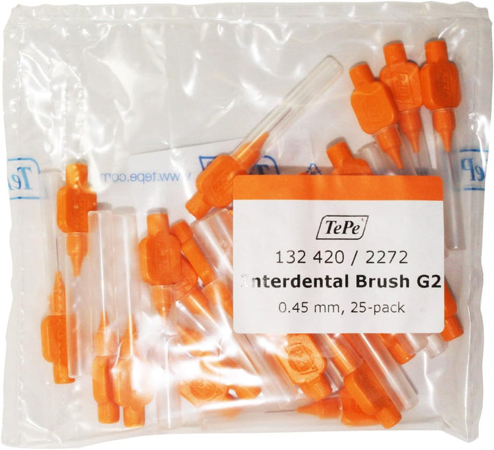 Original Interdental Brushes 0.7 Mm Yellow (Pack of 25) Multi-Pack 25 Pieces