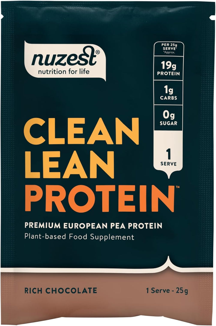 Vegan Protein Powders by  - Clean Lean Protein - Smooth Vanilla - Plant Based Pea Protein Shake - Low Calorie & Low Carb - Gluten Free - Dairy Free - 500G (20 Servings)