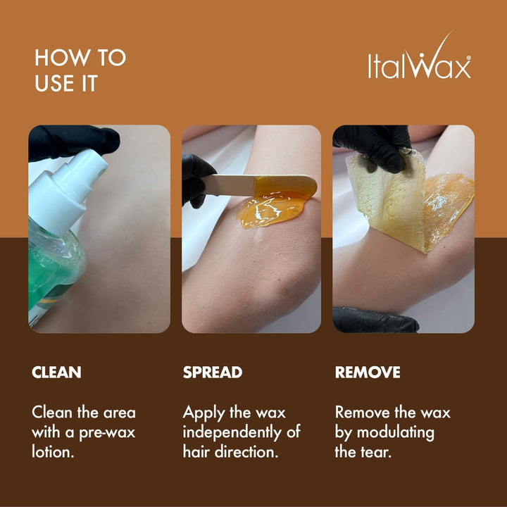 Natural Hard Wax Beads – 1Kg (2.2 Lbs) – Strip-Free, Unscented Hair Removal Wax, Gentle on All Skin Types, Ideal for Bikini Line & Underarms, Professional & Home Use