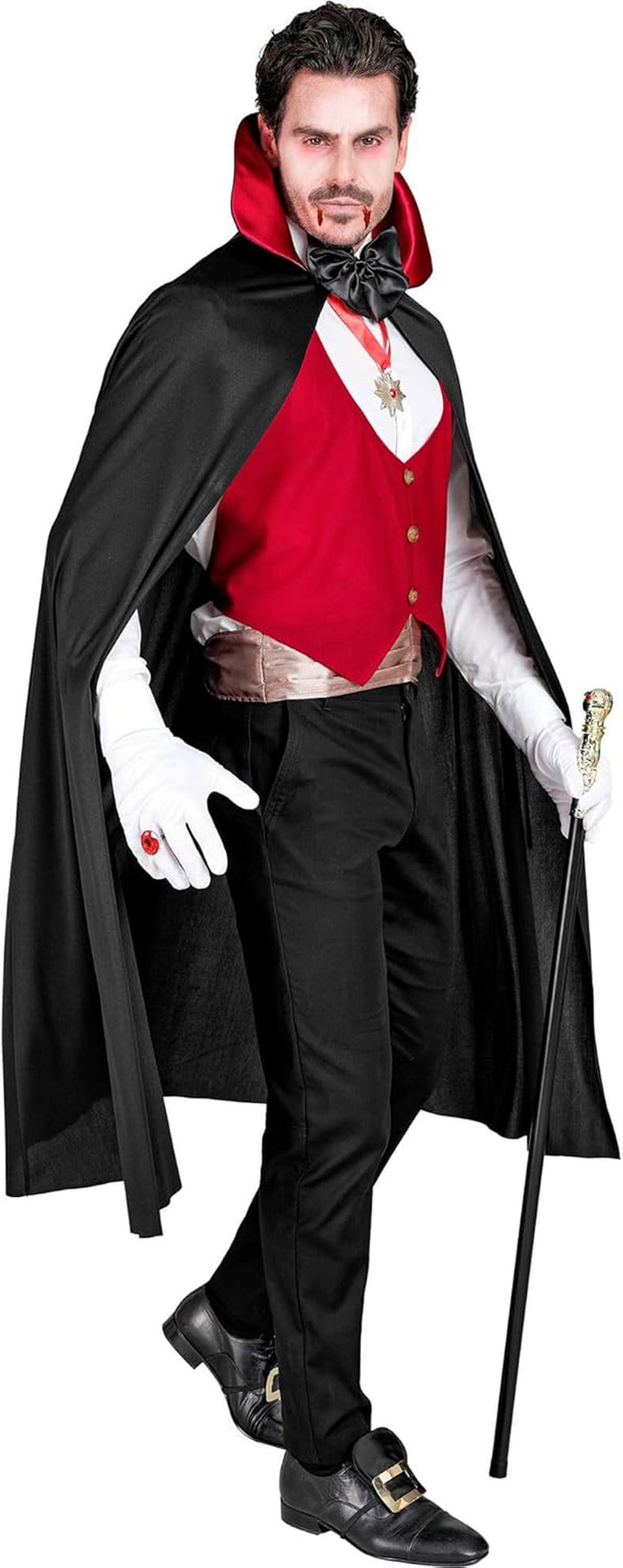 Widmann Vampire Gothic Bloodsucker Costume Dark Count Halloween Fancy Dress
