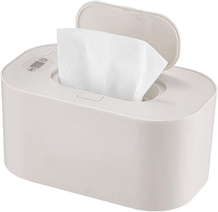 Wipe Warmer for Babies, Heated Wipes Dispenser, Keep Wipes Fresh for Travel Home Office Car, Polypropylene (PP), 80 Sheets Capacity