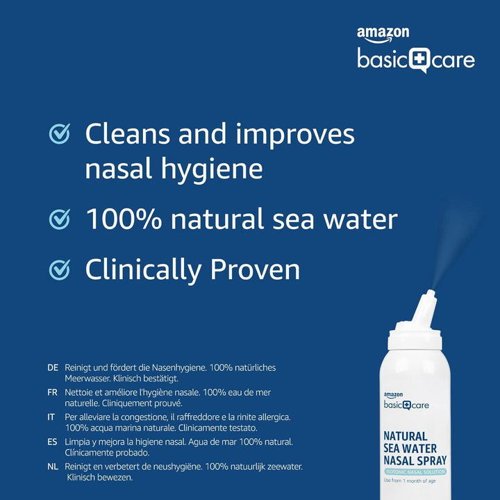 Natural Sea Water Nasal Spray 100 Ml