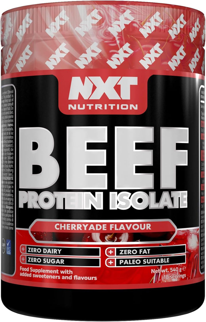NXT Beef Protein Isolate 540G - High Protein Powder in Natural Amino Acids - Paleo, Keto Friendly - Dairy and Gluten Free | 540G (Pineapple)