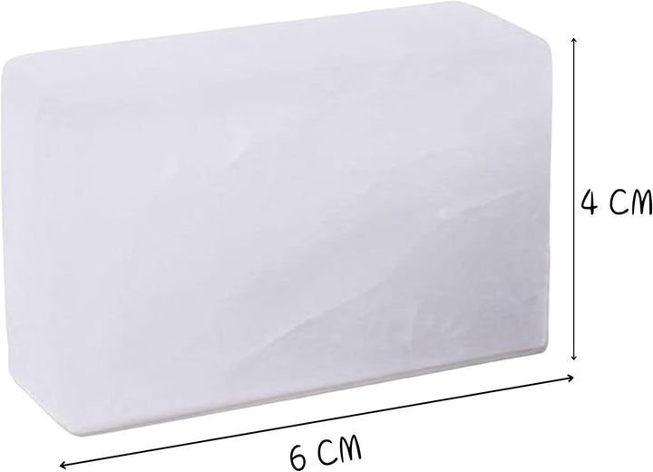 Alum Block Alum Stone Fitkari Natural Aftershave Soothing Solution for Shaving Razor Nicks, Bumps & Skin Irritation- Unscented Deodorant and Antiperspirant for Lasting Protection from Body Odour 100Gm