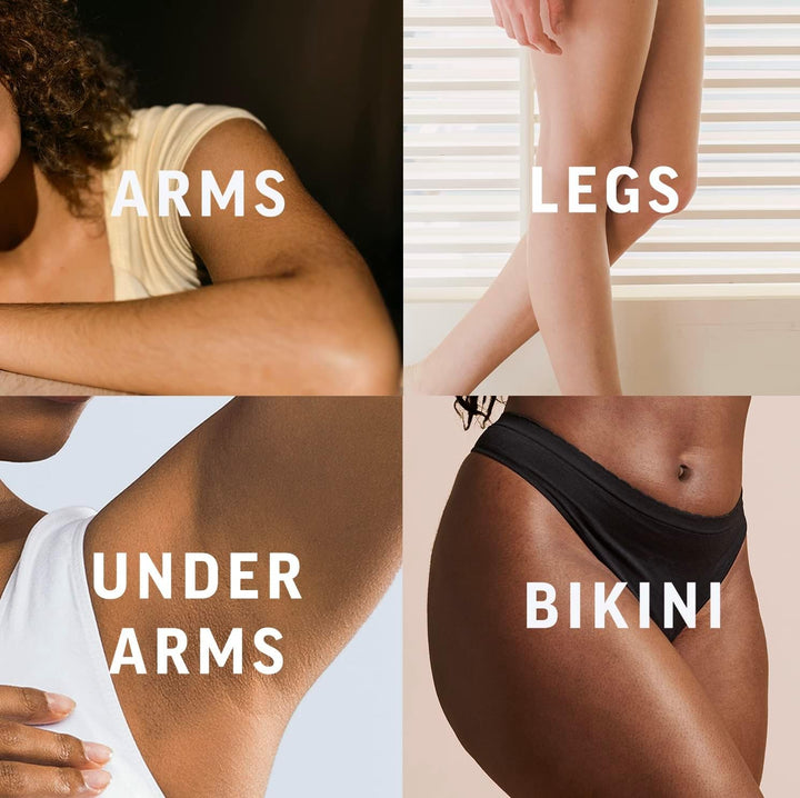 Expert Cold Wax Strips, Legs & Body, Normal Skin, 40 Wax Strips (4 Finish Wipes with Argan Oil), with Shea Butter, Removes Shortest Hair from Root, 28 Days Smoothness