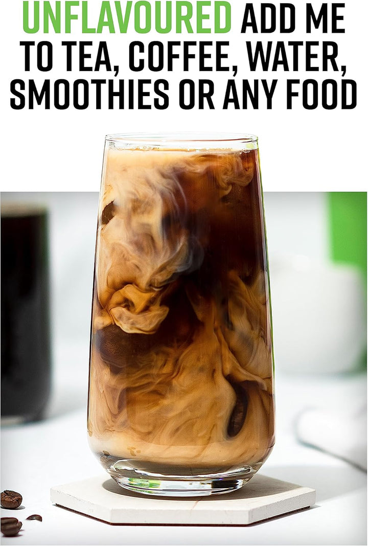 Grass Fed Bovine Collagen Powder 400G | Pure Unflavoured Premium Hydrolysed Bovine Collagen Peptides Powder for Hair Skin Nails Muscles | Collagen Supplements for Women and Men