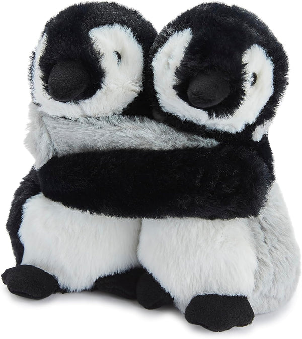 Warm Hugs Penguin Microwavable S with French Dried Lavender Scent, Fully Heatable Cuddly Toy for Anxiety and Pain Relief