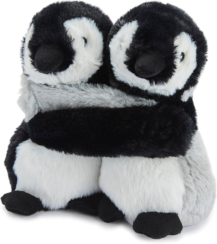 Warm Hugs Penguin Microwavable S with French Dried Lavender Scent, Fully Heatable Cuddly Toy for Anxiety and Pain Relief
