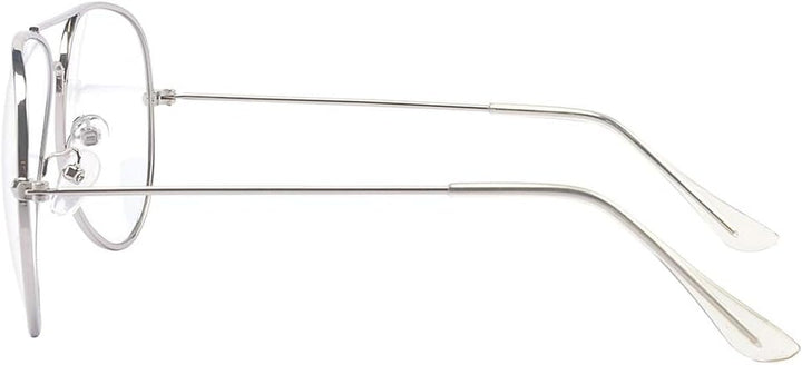 Classic Metal Fashion Clear Lens Glasses Frame Eyewear for Women/Men