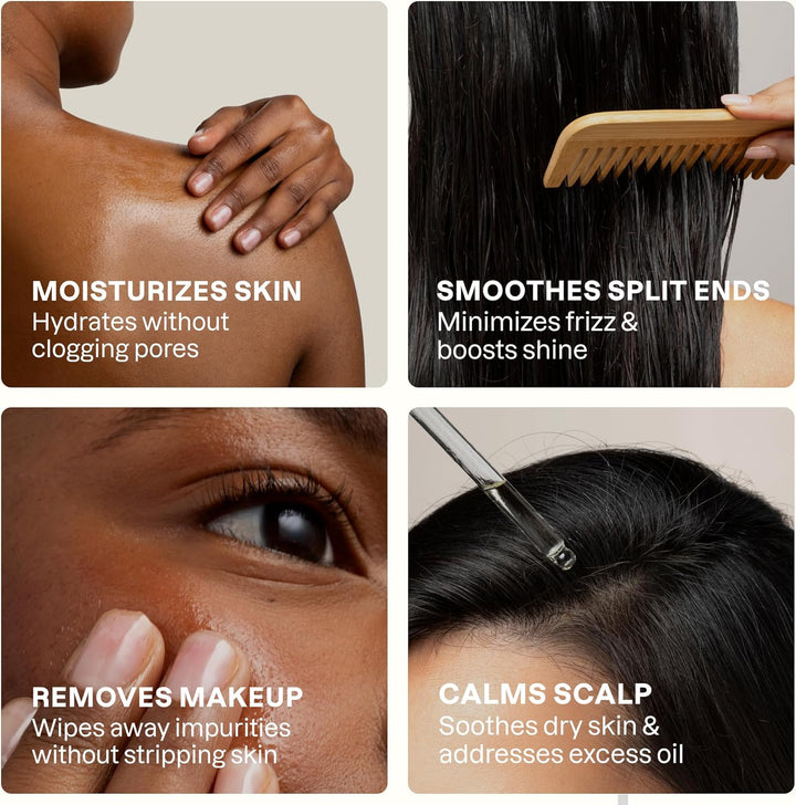 Certified Organic Moisturizing Jojoba Oil 120Ml | 100% Pure Natural Cold Pressed Unrefined, Hexane Free Carrier Oil | for Hair Face & Nails |  90 Days Warranty