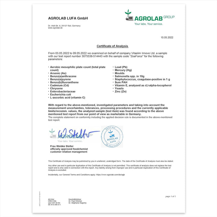 Excellent Vision with 1 Capsule/Day. Concentrated Composition. Multidirectional Action. Liquid Formula for Complete Absorption and Faster Effect. Laboratory Tested. (30 Servings)