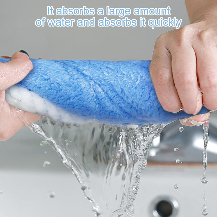 6 PCS Flannel Face Cloth, 30X30Cm Soft Face Flannels, Baby Flannels Wash Towels Quick Dry, Reusable Face Body Squares for Newborns and Infants