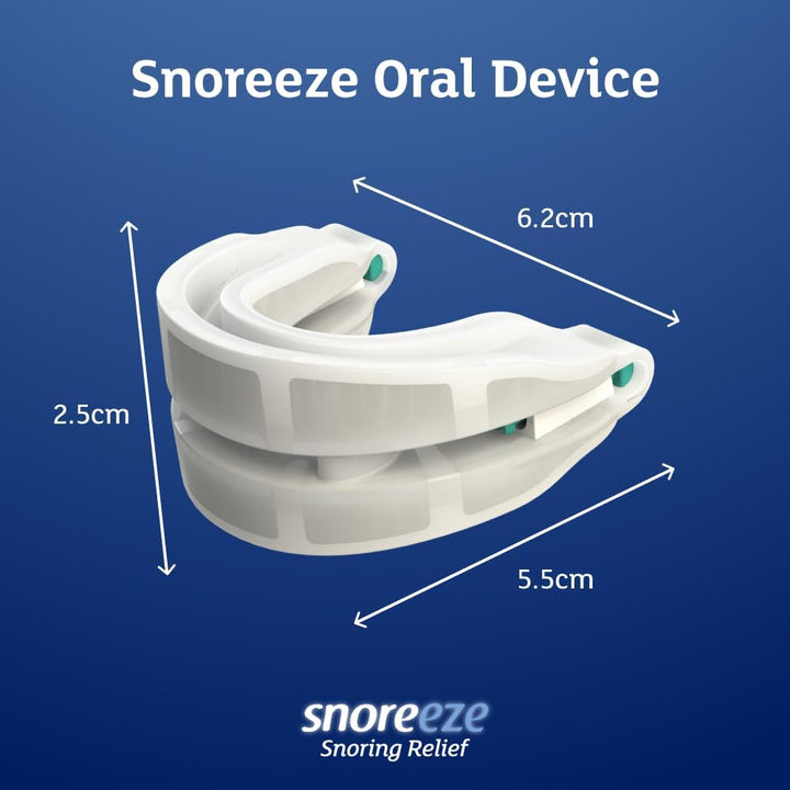 anti Snoring Oral Device - Adjustable Mouthguard, Snore Stopper Mouthpiece, Sleep Aid to Reduce Snoring & Sleep Apnoea for Men & Women