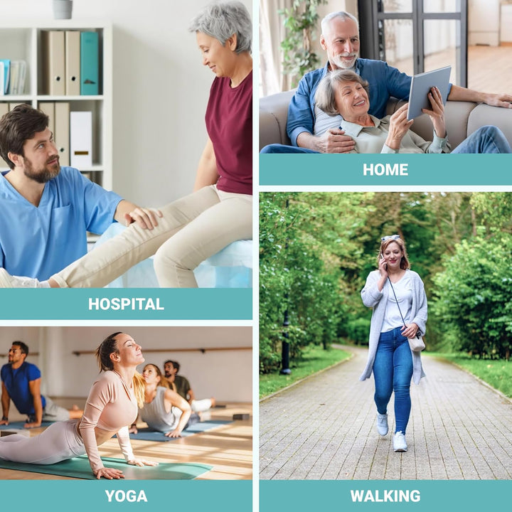 Diabetic Socks for Women Men: Bamboo Extra Elastic Non-Slip Slipper Socks with Padded Wide Top Grip Loose Fit & Breathable Seamless for Swollen Feet Elderly Hospital 6-14 4 Pairs