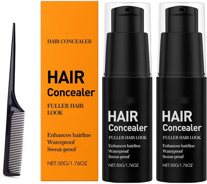 Lefron Magic Hair Concealer 2.0, Lefron Hair Concealer, Lefrons Hairs Filler Waterproof Liquid for Women and Men, Instant Hairs Concealers Cream, Instantly Cover Grey Roots (1PC)