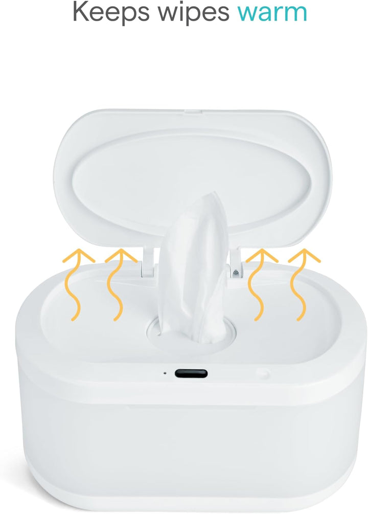 Touch Free Baby Wipe Warmer with Nightlight & Motion Sensor