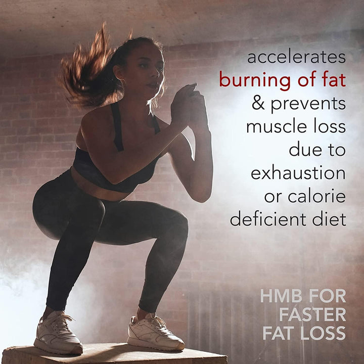 'S HMB - Muscle Strength & Fitness, 1000Mg per Serving - Protect from Muscle Loss during Calorie Cutting, Ageing or Inactivity - 120 Capsules, 60 Servings