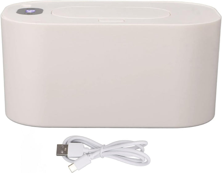 Wipe Warmer for Babies, Heated Wipes Dispenser, Keep Wipes Fresh for Travel Home Office Car, Polypropylene (PP), 80 Sheets Capacity