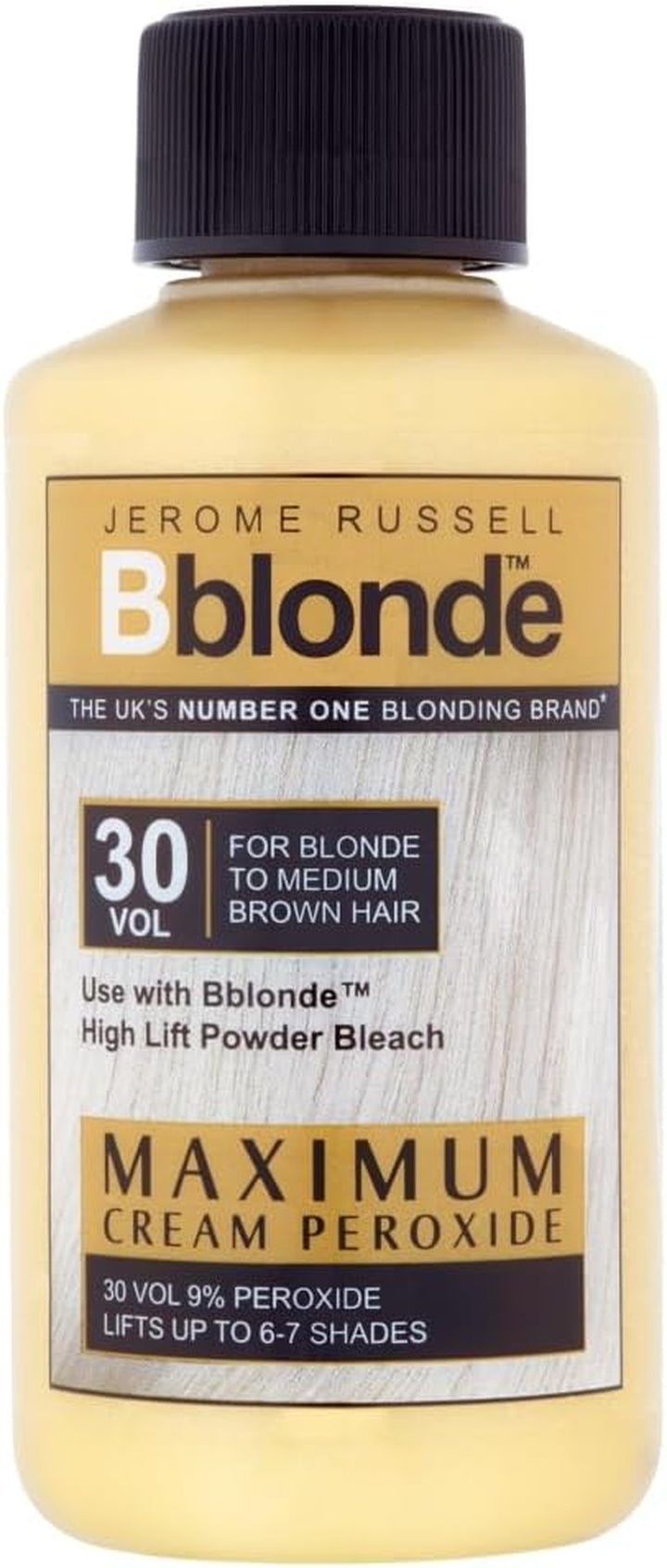 Bblonde Cream Peroxide, 40 Volume, 12% Peroxide, Lifts 8-9 Levels, 75Ml